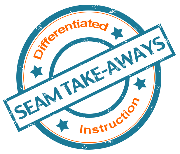 Seam Take-Aways graphic